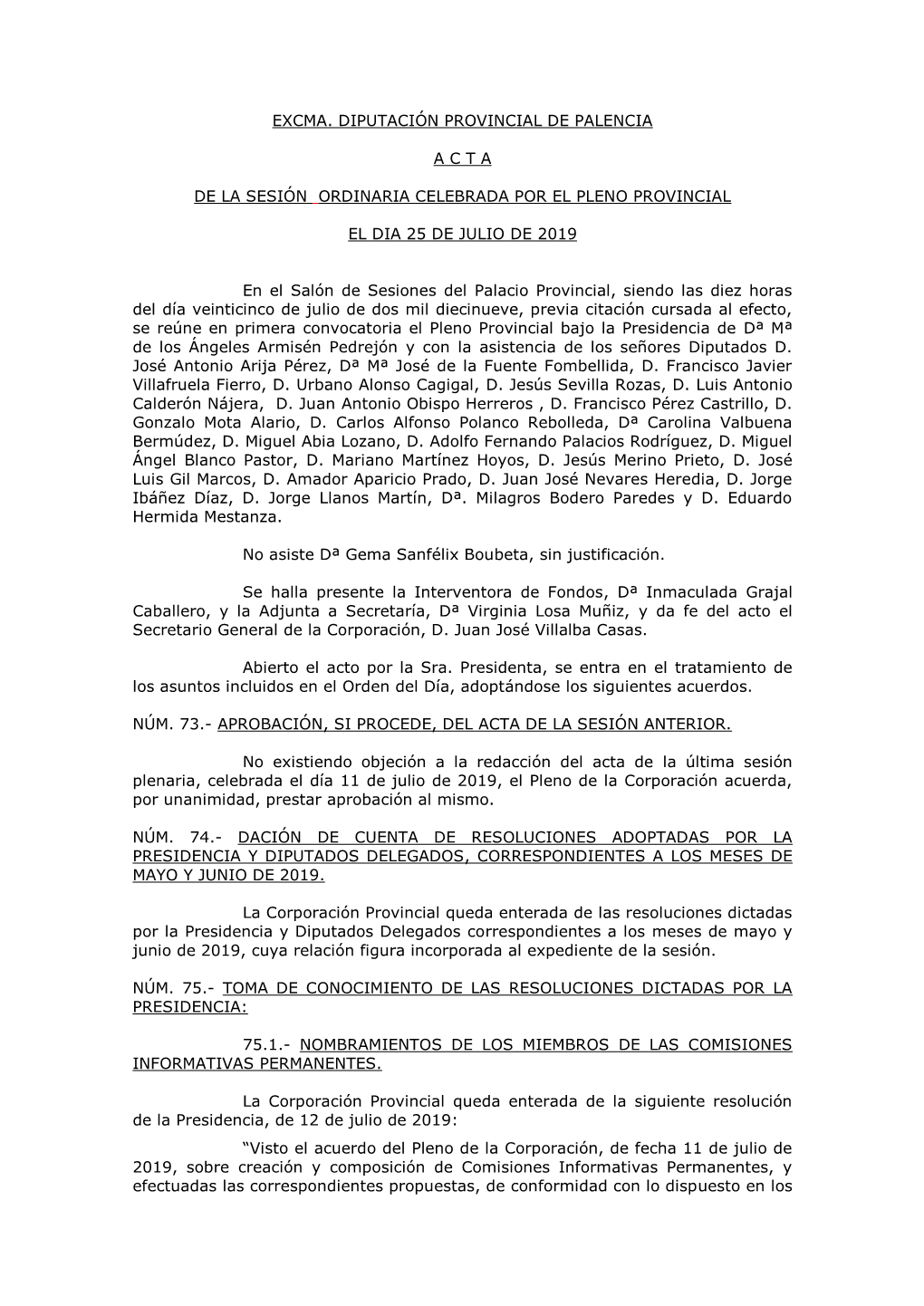 Excma. Diputación Provincial De Palencia
