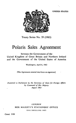 Polaris Sales Agreement