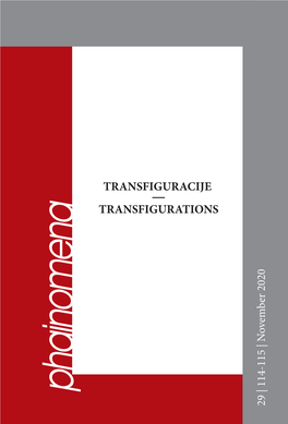 Transfiguracije Transfigurations