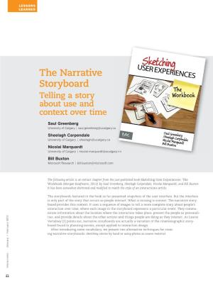 The Narrative Storyboard: Telling a Story About Use and Context Over Time