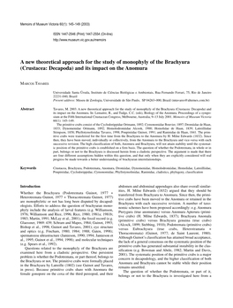 (Crustacea: Decapoda) and Its Impact on the Anomura