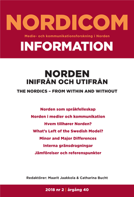 Nordicom Information 40