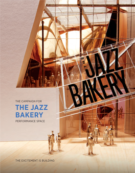 The Campaign for the Jazz Bakery Performance Space