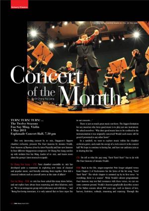 Concert of the Month