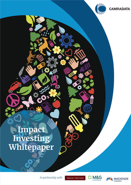 Impact Investing Whitepaper