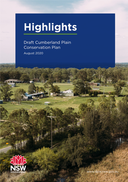 Highlights of the Draft Cumberland Plain Conservation Plan