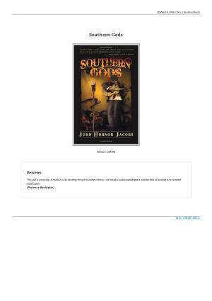Download Ebook &gt; Southern Gods