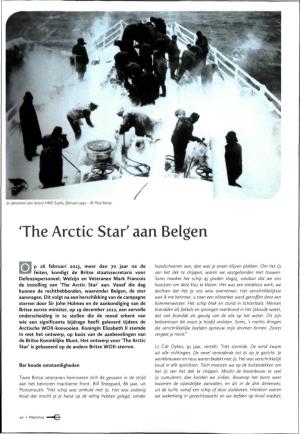 'The Arctic Star' Aan Belgen