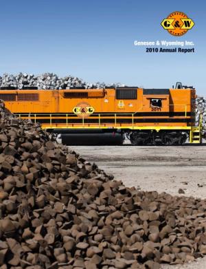Genesee & Wyoming Inc. 2010 Annual Report