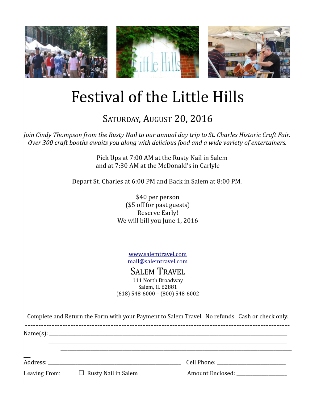 Festival of the Little Hills