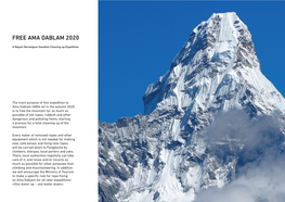 Free Ama Dablam 2020