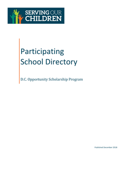 Participating School Directory