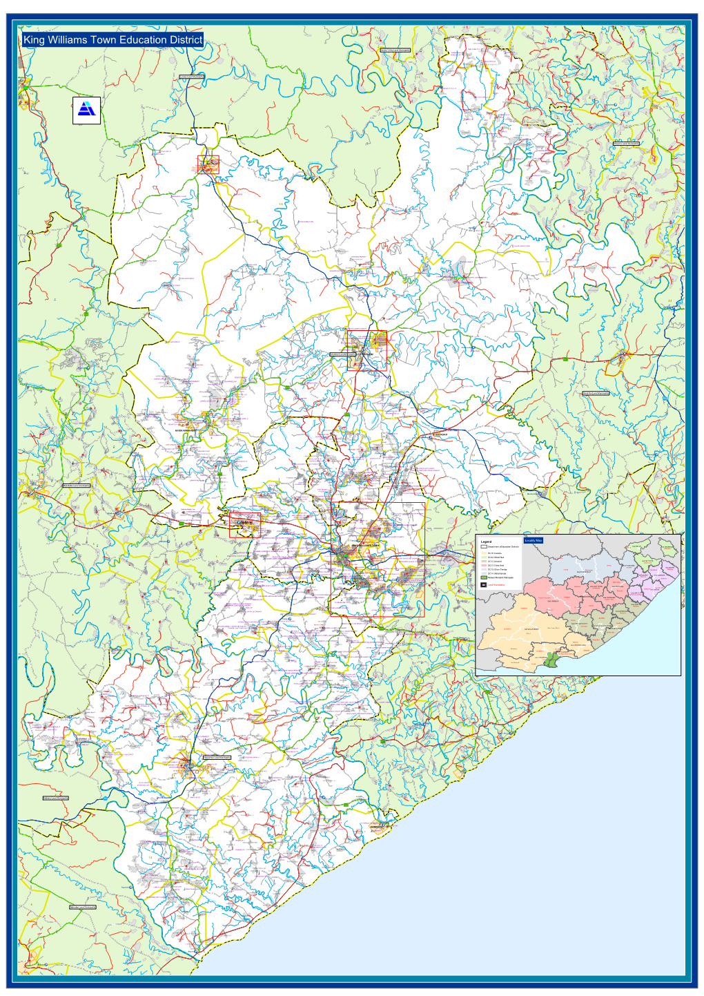 King Williams Town Education District I Z V IE I Tylden R MIDDLE XOLOBE JS JOJWENI 4 NTSELA Intsika Yethu Local Municipality ZWELIVUMILE SS