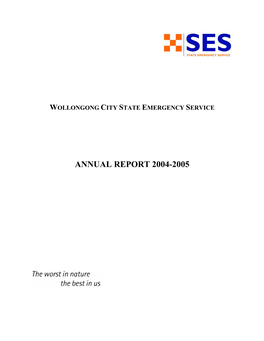 Wollongong City State Emergency Service