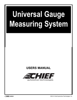Universal Gauge Measuring System