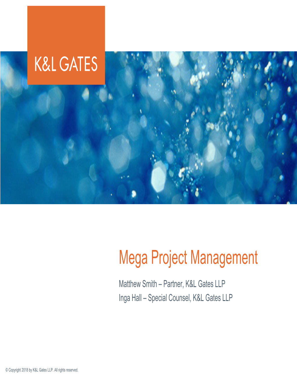 Mega Project Management