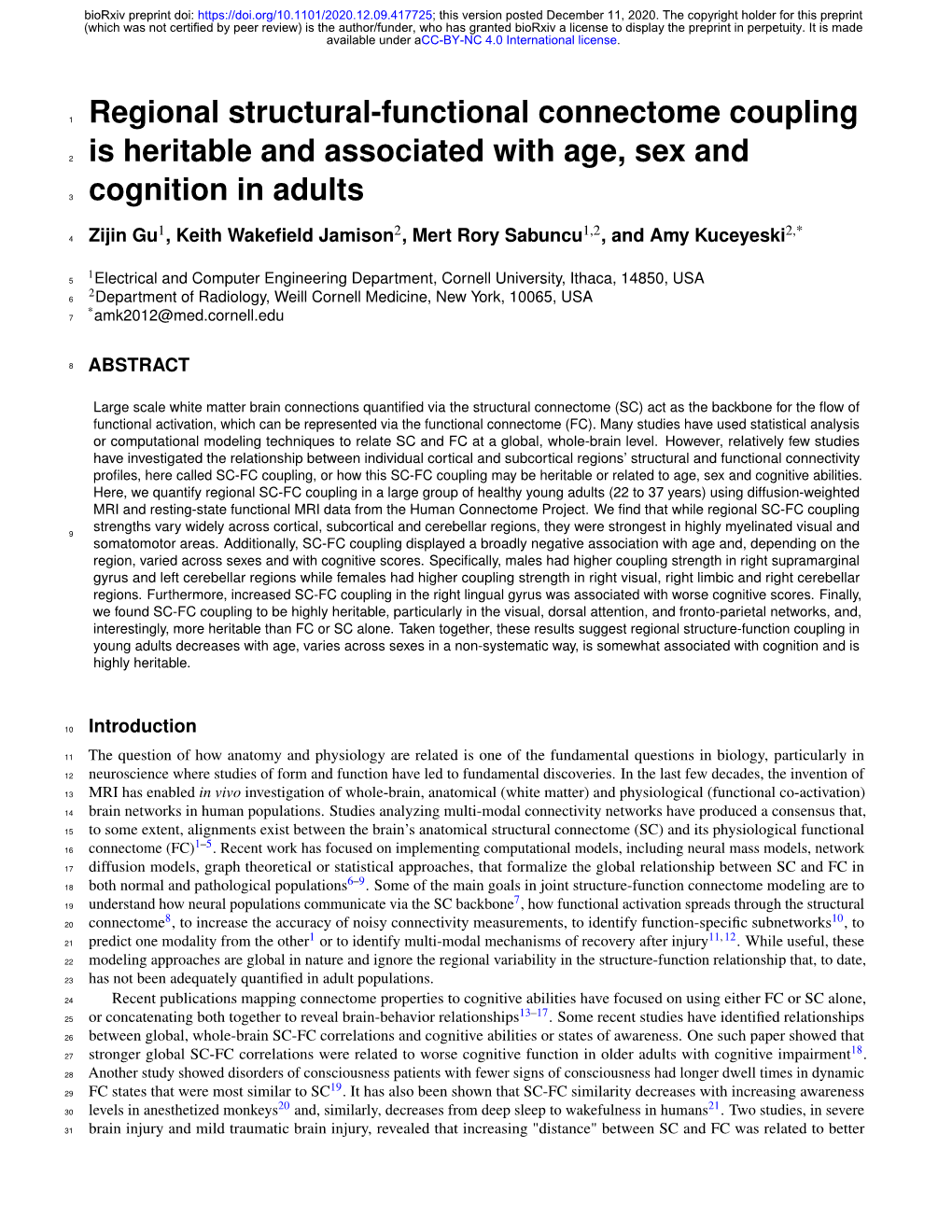 Regional Structural-Functional Connectome Coupling Is Heritable