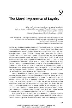 The Moral Imperative of Loyalty