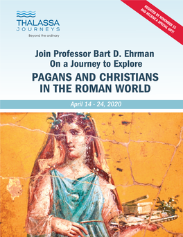 Join Professor Bart D. Ehrman on a Journey to Explore