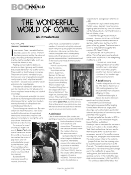 The Wonderful World of Comics