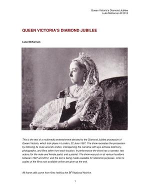 QUEEN VICTORIA's DIAMOND JUBILEE BRITISH CINEMATOGRAPHE (British Cinematographe / Joly-Normandin)