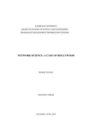 Network Science: a Case of Bollywood