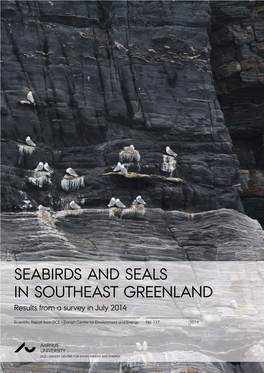 SEABIRDS and SEALS in SOUTHEAST GREENLAND Results from a Survey in July 2014