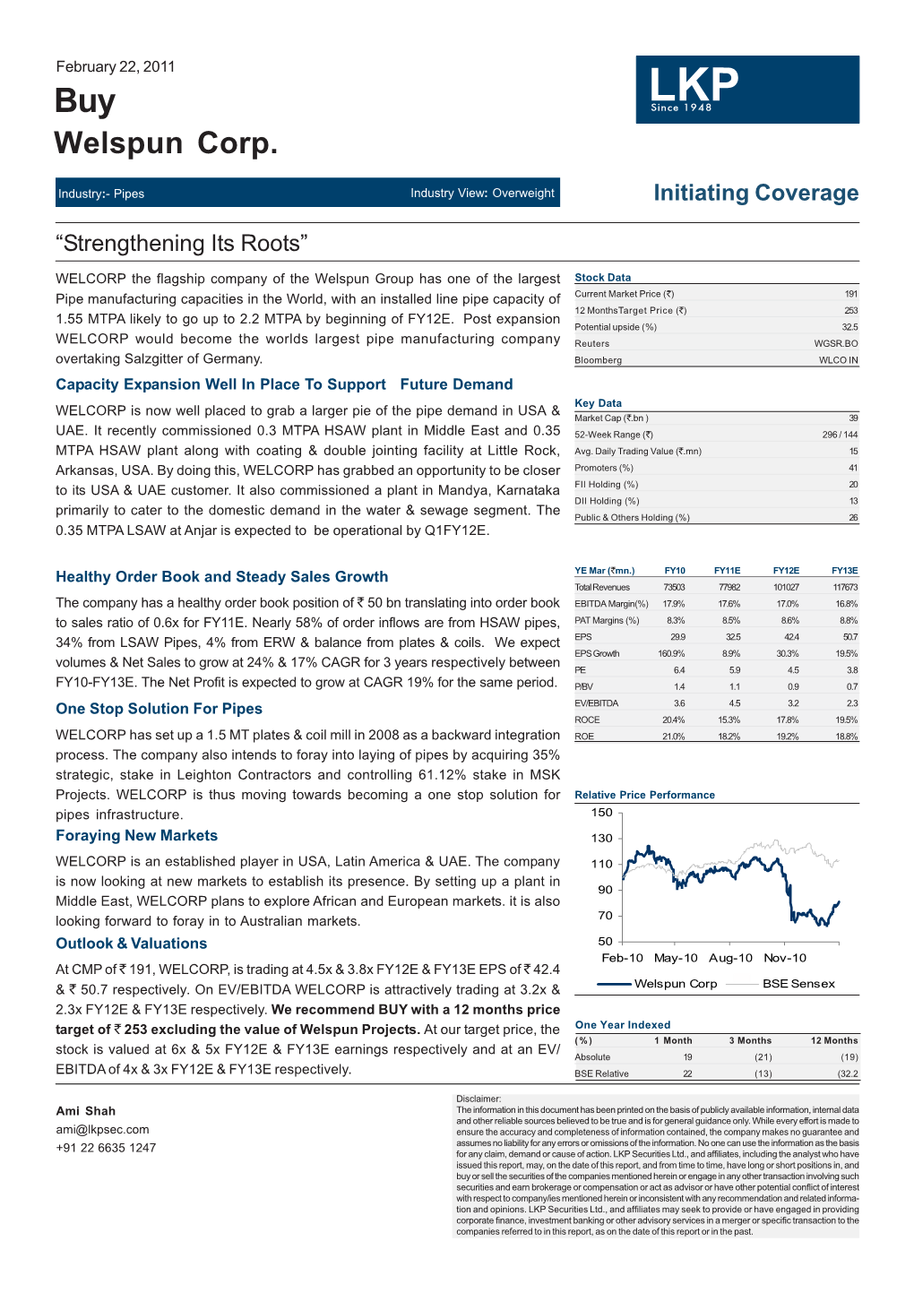 Welspun Corp. Ltd LKP.Pmd