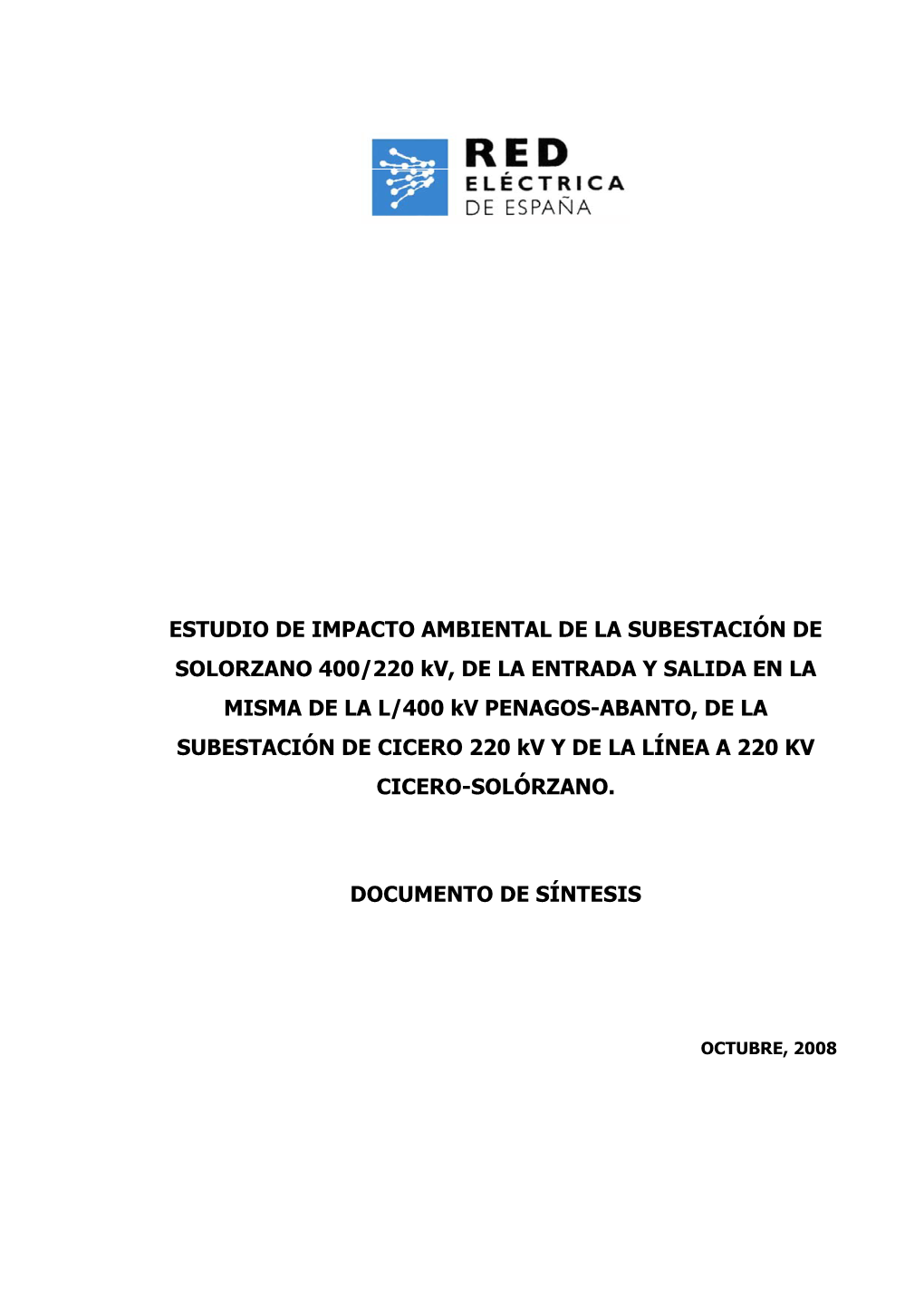 Estudio De Impacto Ambiental De La Subestación De