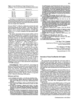 Intercalate of Xenon Tetrafluoride with Graphite