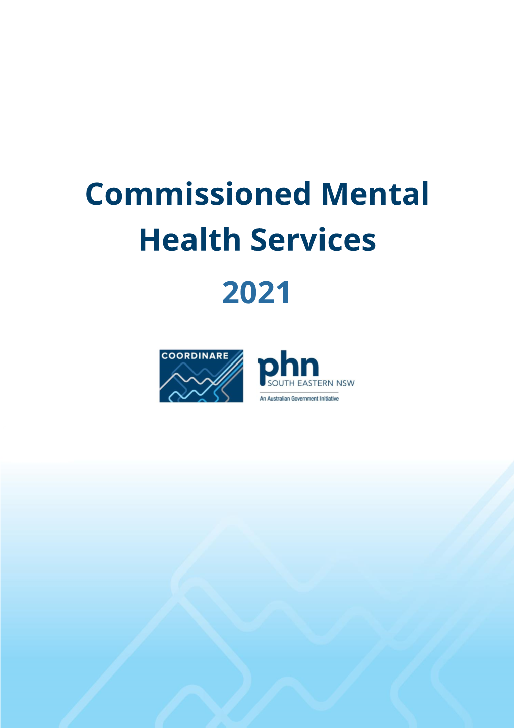 Commissioned Mental Health Services 2021
