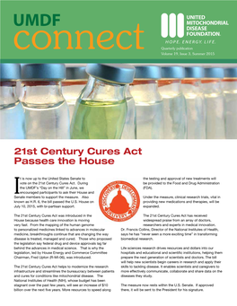 21St Century Cures Act Passes the House