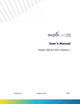 Tecplot 360 User's Manual