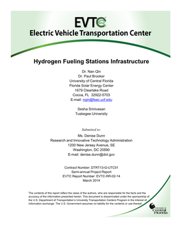 Hydrogen Fueling Stations Infrastructure