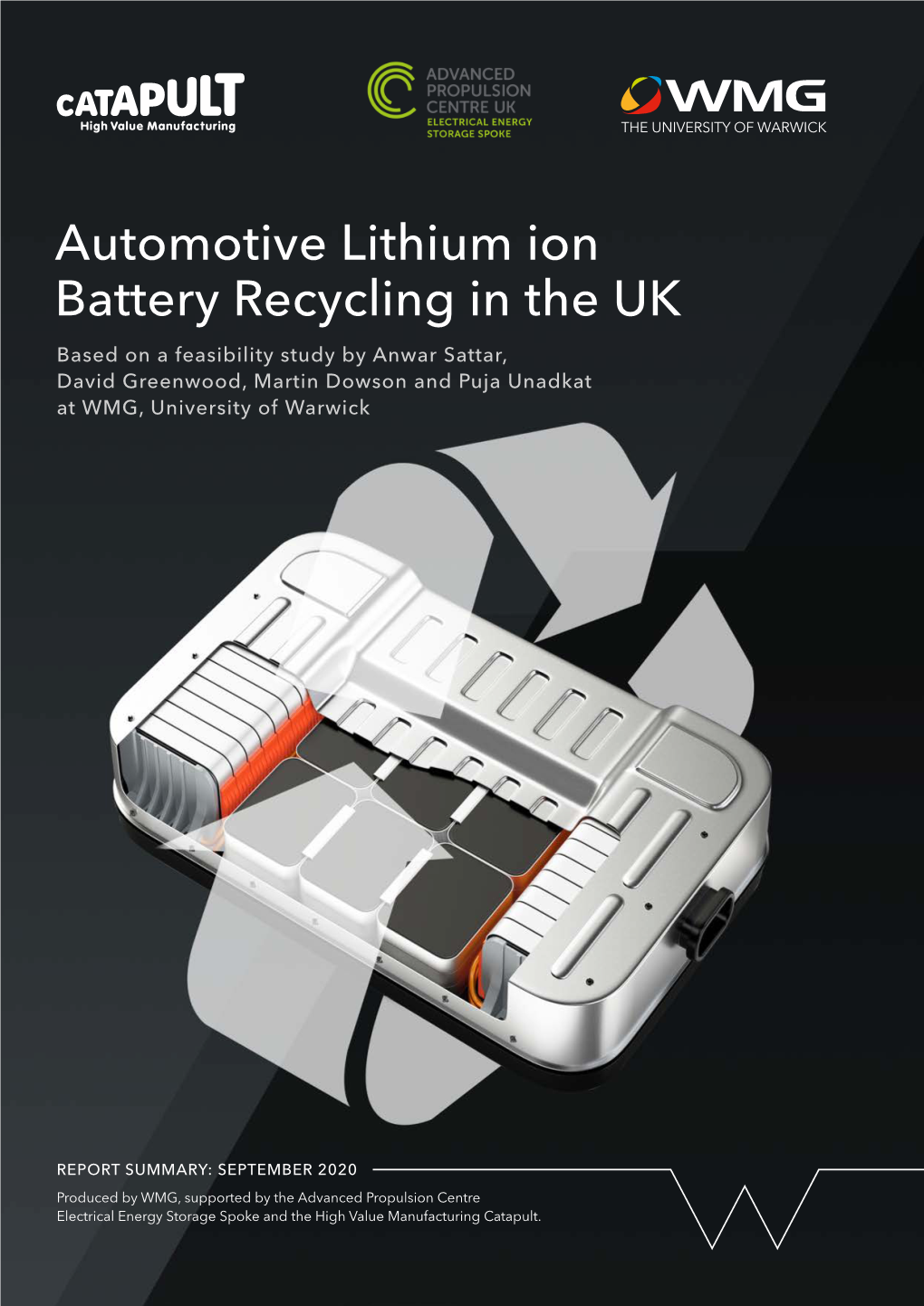Automotive Lithium Ion Battery Recycling in the UK