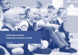 Edinburgh Festivals Inspiring Creativity in Pupils
