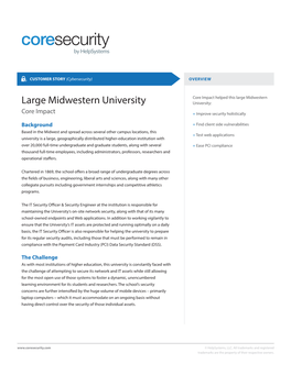 Large Midwestern University University