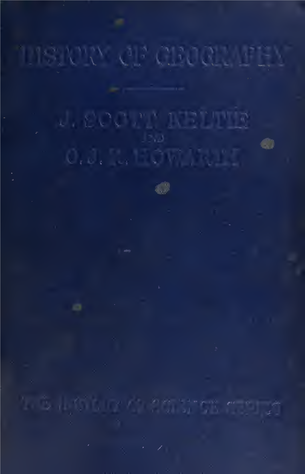 History of Geography (1913)