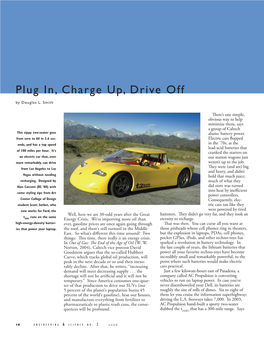 Plug In, Charge Up, Drive Off by Douglas L