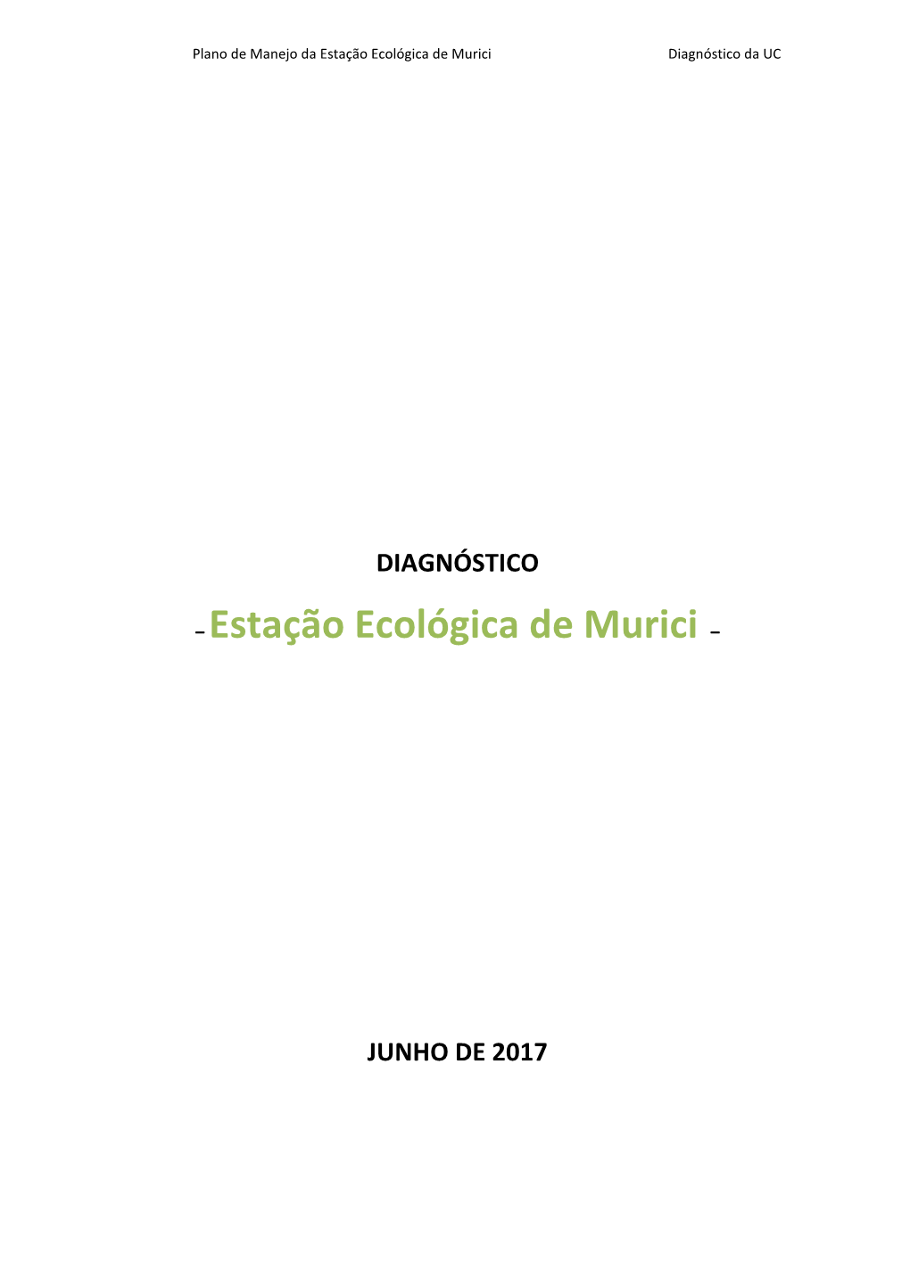 Diagnóstico Murici