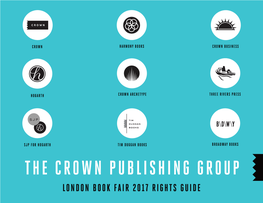 Crown London Book Fair 2017 Rights Guide