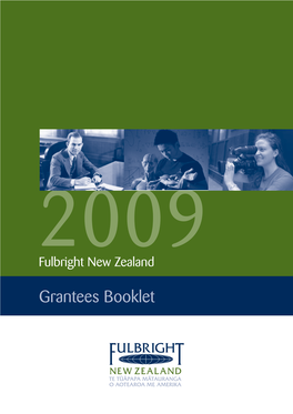 Grantees Booklet 2009 V2 Inside.Indd