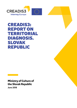 Report on Territorial Diagnosis. Slovak Republic