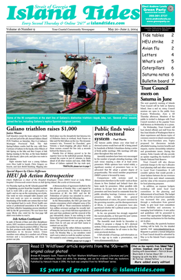 Island Tides Regional Newspaper