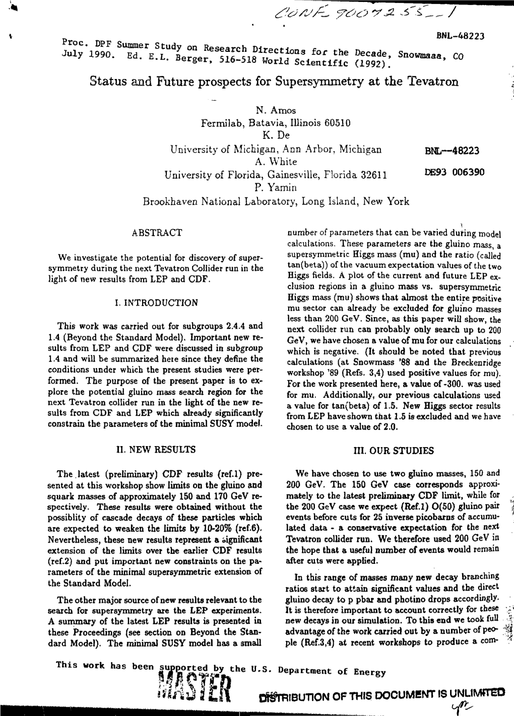 Status and Future Prospects for Supersymmetry at the Tevatron