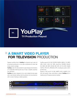 Youplay TV Production Playout