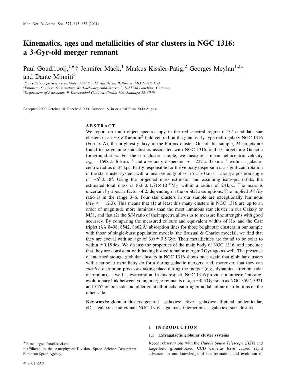 Kinematics, Ages and Metallicities of Star Clusters in NGC 1316: a 3-Gyr-Old Merger Remnant