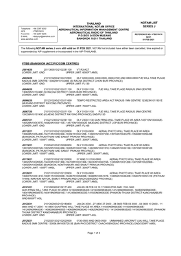 Notam List Series J