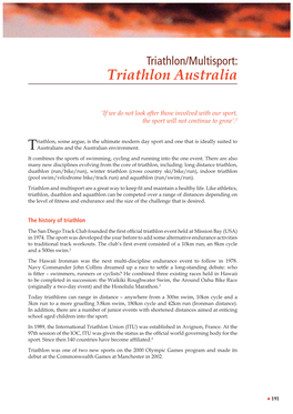 Triathlon Australia