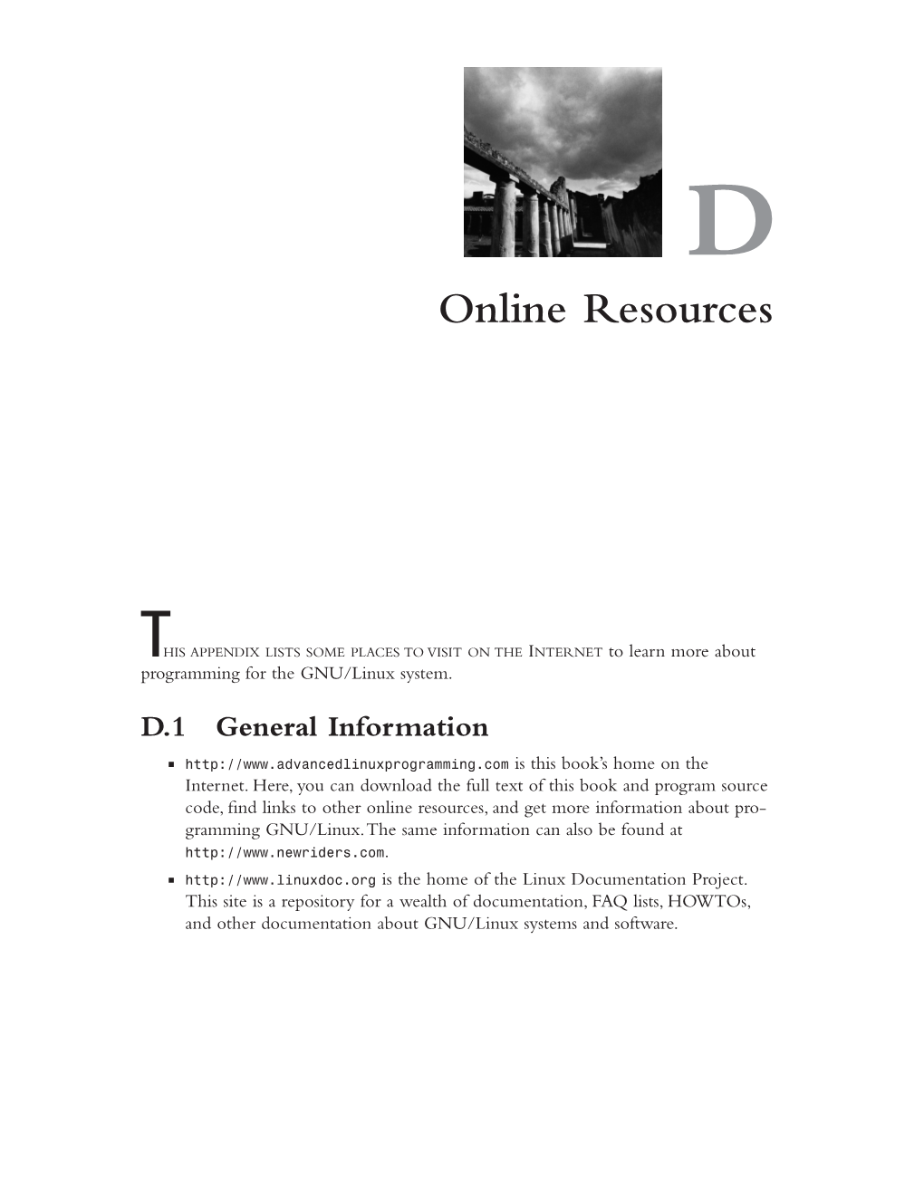 Online Resources